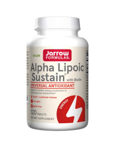 Alpha Lipoic Sustain with Biotin - 120 tabs | Jarrow...