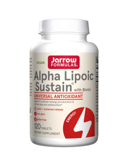 Alpha Lipoic Sustain with Biotin - 120 tabs | Jarrow Formulas