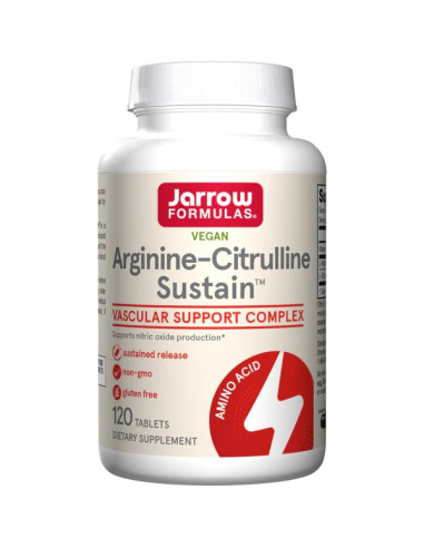 Arginine-Citrulline Sustain - 120 tabs | Jarrow...