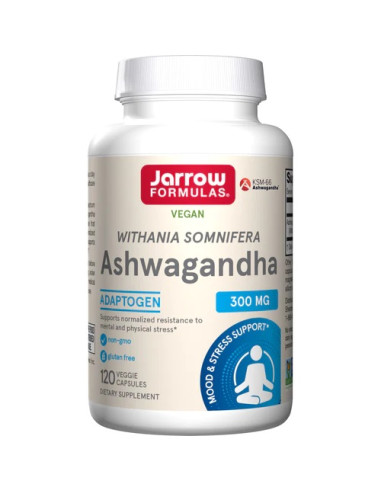 Ashwagandha, 300mg - 120 vcaps | Jarrow Formulas
