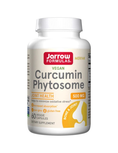 Curcumin Phytosome (Meriva), 500mg - 60 vcaps | Jarrow Formulas