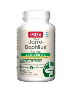 Jarro-Dophilus + FOS - 100 vcaps | Jarrow Formulas
