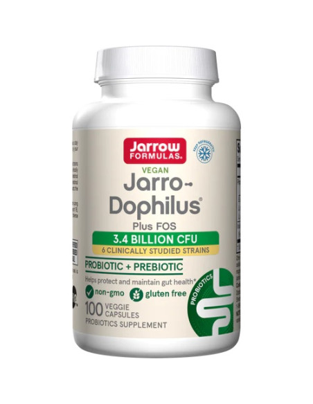 Jarro-Dophilus + FOS - 100 vcaps | Jarrow Formulas