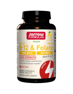 Methyl B-12 & Methyl Folate, Lemon - 100 chewable tabs |...