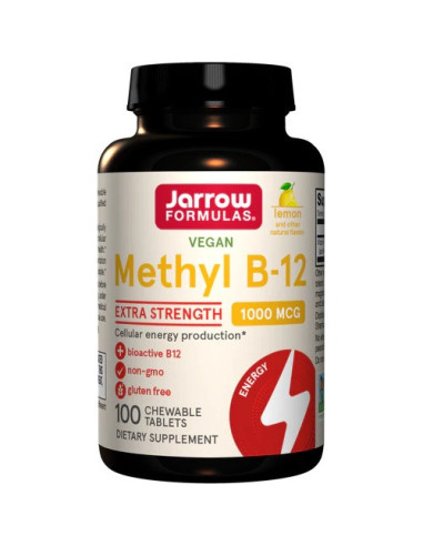 Methyl B-12, 1000mcg (Lemon) - 100 vegan...