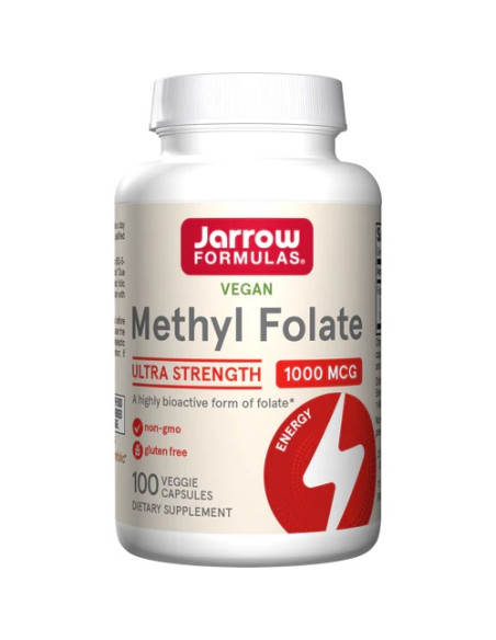 Methyl Folate, 1000mcg - 100 vcaps | Jarrow Formulas