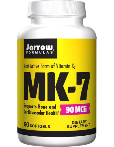 MK-7, 90mcg - 60 softgels | Jarrow Formulas