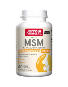 MSM (MethylSulfonylMethane), 1000mg - 200 vcaps | Jarrow...
