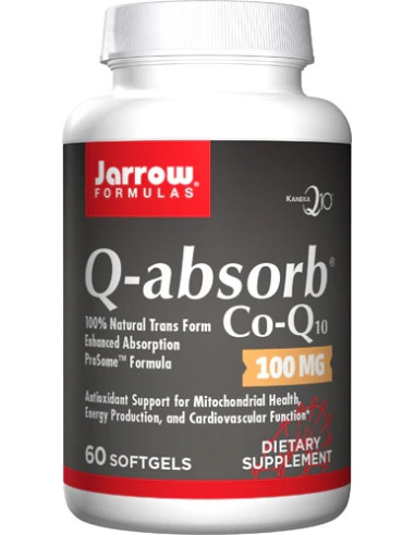 Q-absorb, 100mg - 60 softgels | Jarrow Formulas