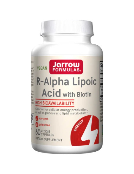 R-Alpha Lipoic Acid with Biotin - 60 vcaps | Jarrow Formulas