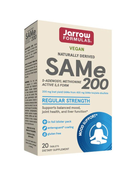 SAMe 200 - 60 tabs | Jarrow Formulas