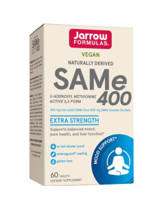 SAMe 400 - 60 tabs | Jarrow Formulas