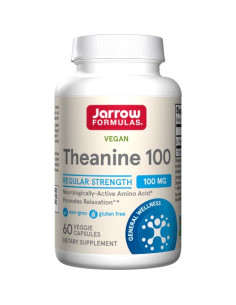 Theanine, 100mg - 60 vcaps | Jarrow Formulas