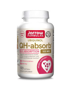 Ubiquinol QH-absorb, 100mg - 120 softgels | Jarrow Formulas