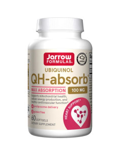 Ubiquinol QH-absorb, 100mg - 60 softgels | Jarrow Formulas