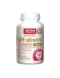 Ubiquinol QH-absorb, 200mg - 30 softgels | Jarrow Formulas
