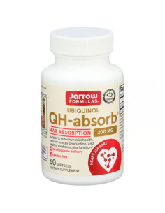 Ubiquinol QH-absorb, 200mg - 60 softgels | Jarrow Formulas