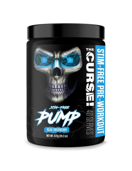 The Curse! Stim-Free Pump, Blue Raspberry - 572g | JNX Sports