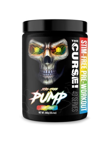 The Curse! Stim-Free Pump, Sour Candy - 580g |...