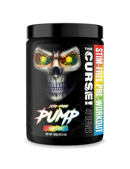 The Curse! Stim-Free Pump, Sour Candy - 580g | JNX Sports