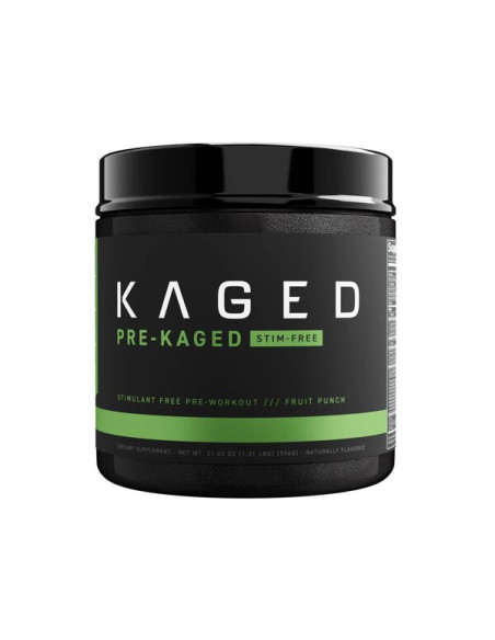 Pre-Kaged Stim-Free, Fruit Punch - 596g | Kaged Muscle