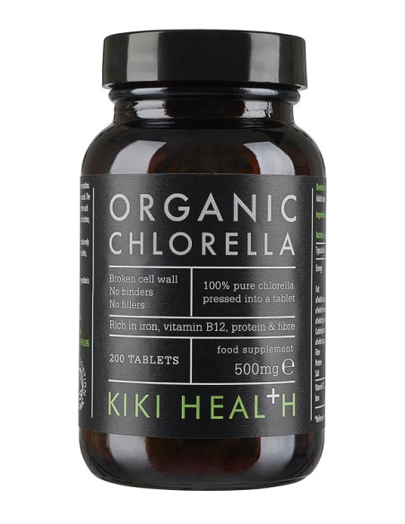 Chlorella, 500mg - 200 tablets | KIKI Health