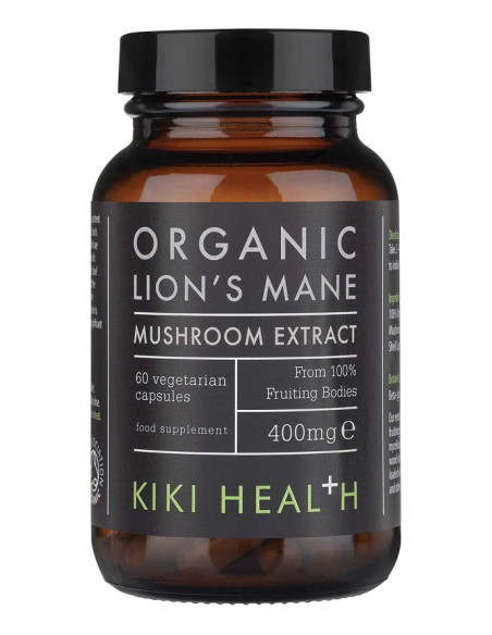Lion's Mane's Extract, 400mg - 60 vcaps | KIKI Health