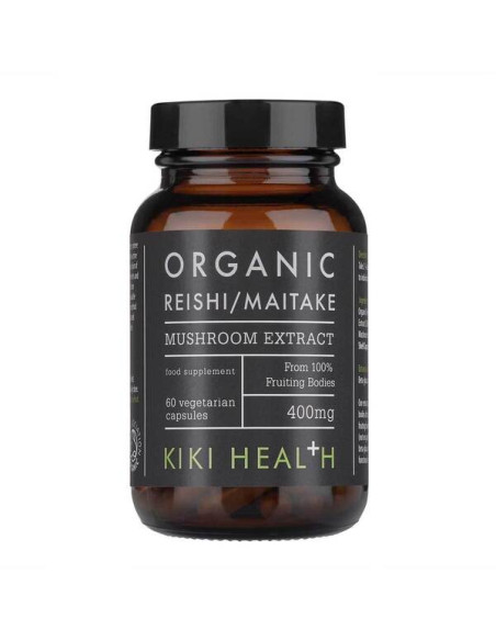 Reishi & Maitake Mushroom Extract - 60 vcaps | KIKI Health