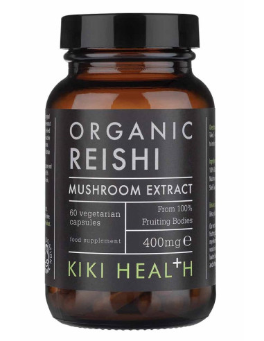 Reishi Extract Organic, 400mg - 60 vcaps | KIKI...
