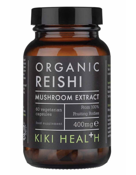 Reishi Extract Organic, 400mg - 60 vcaps | KIKI Health