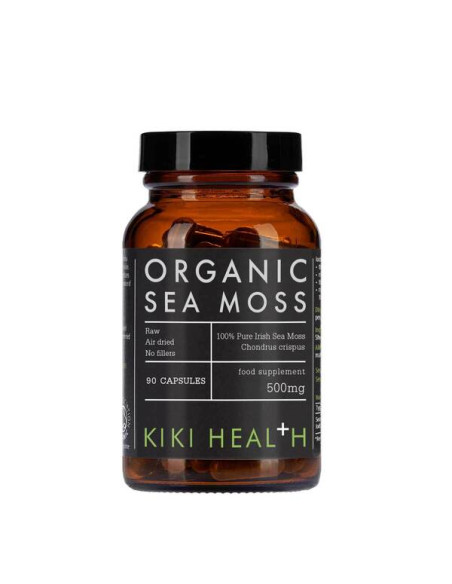 Sea Moss Organic, 500mg - 90 caps | KIKI Health