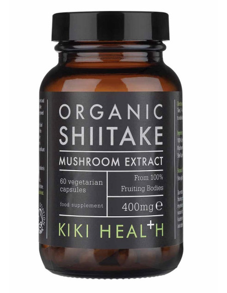 Shiitake Extract Organic, 400mg - 60 vcaps | KIKI Health