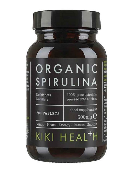 Spirulina, 500mg - 200 tablets | KIKI Health