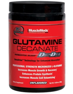 Glutamine Decanate, Unflavored - 300g | MuscleMeds