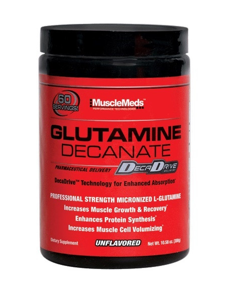 Glutamine Decanate, Unflavored - 300g | MuscleMeds