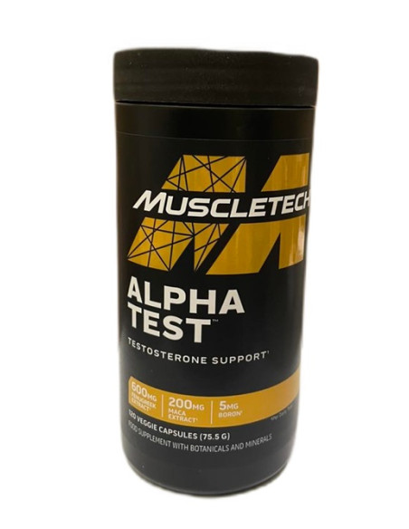 Alpha Test - 120 vcaps | MuscleTech