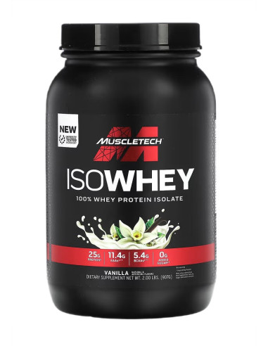 Iso Whey, Vanilla - 907g | MuscleTech