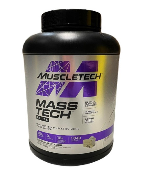 Mass-Tech Elite, Vanilla Cake - 3180g | MuscleTech