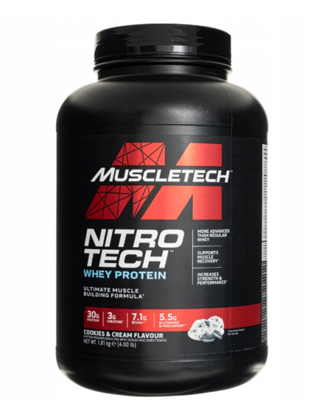 Nitro-Tech, Cookies & Cream - 1810g | MuscleTech