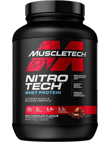Nitro-Tech, Milk Chocolate - 1810g | MuscleTech