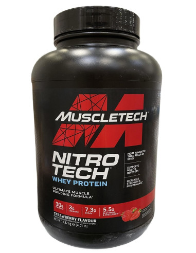 Nitro-Tech, Strawberry - 1820g | MuscleTech