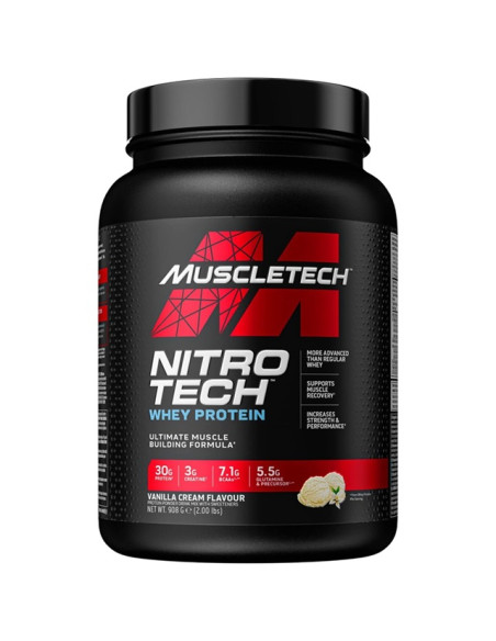 Nitro-Tech, Vanilla Cream - 908g | MuscleTech