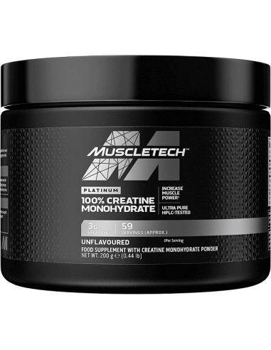 Platinum 100% Creatine Monohydrate - 200g |...