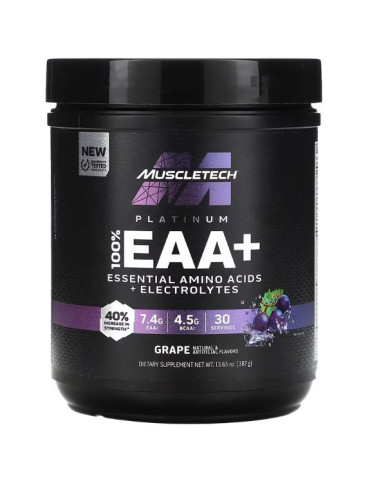 Platinum 100% EAA+, Grape - 387g | MuscleTech