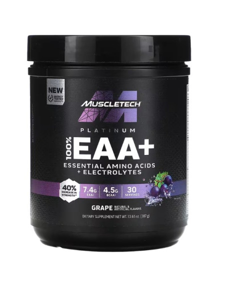 Platinum 100% EAA+, Grape - 387g | MuscleTech