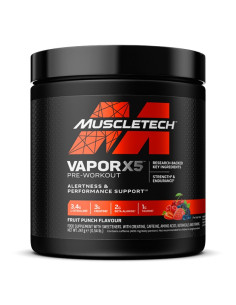 Vapor X5 Pre-Workout, Fruit Punch - 247g | MuscleTech