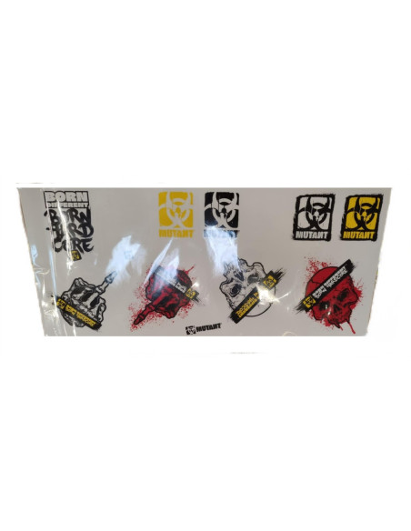 Born Hardcore - 11 pack stickers | Mutant