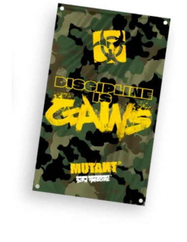 Discipline is Gains Flag | Mutant