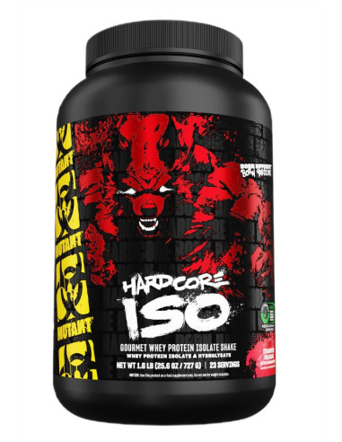 Hardcore Iso, Strawberry Milkshake - 727g | Mutant