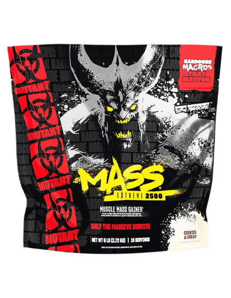 Mutant Mass Extreme 2500, Cookies & Cream - 2720g | Mutant